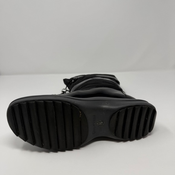 Cole Haan Single RIGHT Boot 8.0B Black Quilted Patent Snow Winter Replace D18525 - Picture 4 of 11